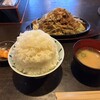 地鶏焼 かがり火 - 牛シマ腸ホルモン ランチ鉄板（８８０円・大盛ご飯４５０ｇ＋１３０円）