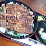 今勝 - 葉わさびまぶし丼