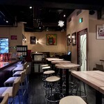 プラチナフィッシュ クラフトビアバル - シックな雰囲気です