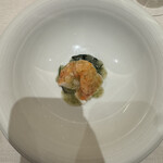 CHIUnE - 伊勢海老と春菊！香りもいいし美味しかった