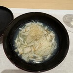 CHIUnE - 帆立貝のにゅうめん！優しいけど味しっかりしてて締めくくられました