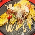 tent - となみ菜園さんの白菜（オレンジクイン）のシーザーサラダ風