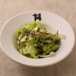 レタスと塩こんぶのシンプルサラダ