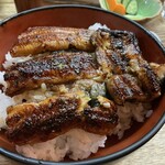 かぶと - 鰻丼(^_−)−☆