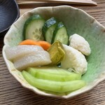 かぶと - お新香