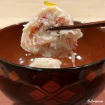 御料理 寺沢 - 越前ガニの蟹真薯