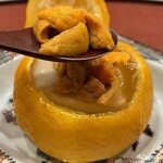 御料理 寺沢 - 生海胆