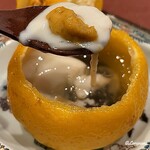 御料理 寺沢 - 白子豆富と生海胆