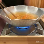 御料理 寺沢 - カニしゃぶ