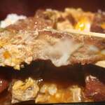 満留賀静邨 - カツ丼
