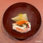 御料理 寺沢 - カニしゃぶ