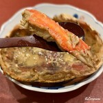 御料理 寺沢 - 越前ガニの脚肉