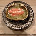 御料理 寺沢 - 越前ガニの甲羅焼