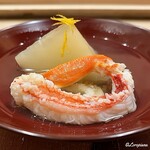 御料理 寺沢 - 越前ガニのカニしゃぶ