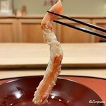 御料理 寺沢 - 越前ガニのしゃぶしゃぶ