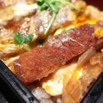 満留賀静邨 - カツ丼