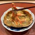 御料理 寺沢 - 越前ガニの脚肉