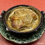 御料理 寺沢 - あわびのグラタン