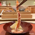 御料理 寺沢 - 越前ガニの脚肉