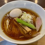 開運橋通 ふじ原 - 【味玉醤油そば】