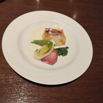 菜厨瑠 - 本日の白身魚 (金目鯛のパイ包み)