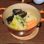 菜厨瑠 - 　ムール貝のポトフ
