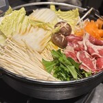 しなもん堂 - 【牛ロースすき焼き鍋】