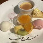 白金亭 - 冬の味覚のデザート