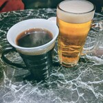 焼肉 百福食堂 - H黒ウーロン　生中で乾杯
                                @税込み450円           @税込み650円