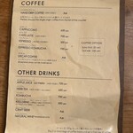 SOMETHING'S COFFEEHOUSE - メニュー