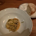 TRATTORIA 814 - 牡蠣のリゾット＆パン
