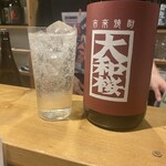鳥酎 - 大和桜ソーダ割