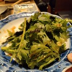 月島もんじゃ もへじ - チョレギサラダ