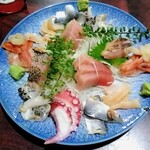 田川寿司 - お刺身盛り合わせ
