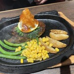 まるた屋 - ハンバーグステーキセット
