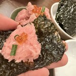 立ち飲み食堂 ウルトラスズキ - とろピク！ねぎとろ＆ピクルス