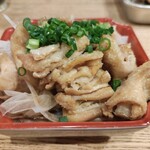 大衆酒場 パーラーヒバリ - 鶏皮ポン酢