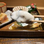 京橋 鮨 好日 - 牡蠣が大きくてしっかりした味わい