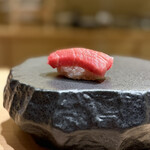 京橋 鮨 好日 - 生の本鮪　トロ