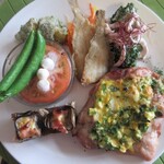 壱弐参 CAFE - 日替わりワンプレートを上から