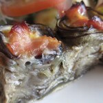 壱弐参 CAFE - ナスとベーコンのオーブン焼き