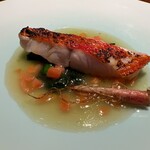 蒼 - 伊東さかな人長谷川さんより 活〆地金目鯛本日の仕立て