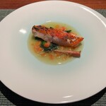 蒼 - 伊東さかな人長谷川さんより 活〆地金目鯛本日の仕立て