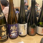 八たん - 日本酒レパートリーは実に豊富