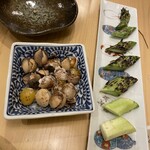 八たん - 銀杏と九条ネギ