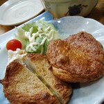 海鮮料理　沖菜 - 辛子レンコンさつま揚