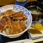 うなぎ石川 - うな丼（お吸い物付）