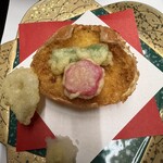 旅館　橋本屋 - 蟹の天ぷら