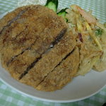 銀星食堂 - メンチカツ