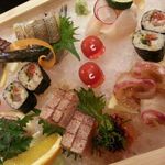 廣島むろか - 2015.1月お造り盛り合わせ